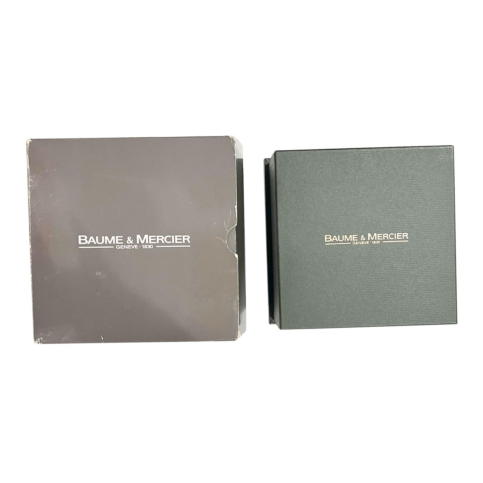 Baume & Mercier Mini Riviera MOA08524 Damenuhr aus 18kt Edelstahl/Yell 2