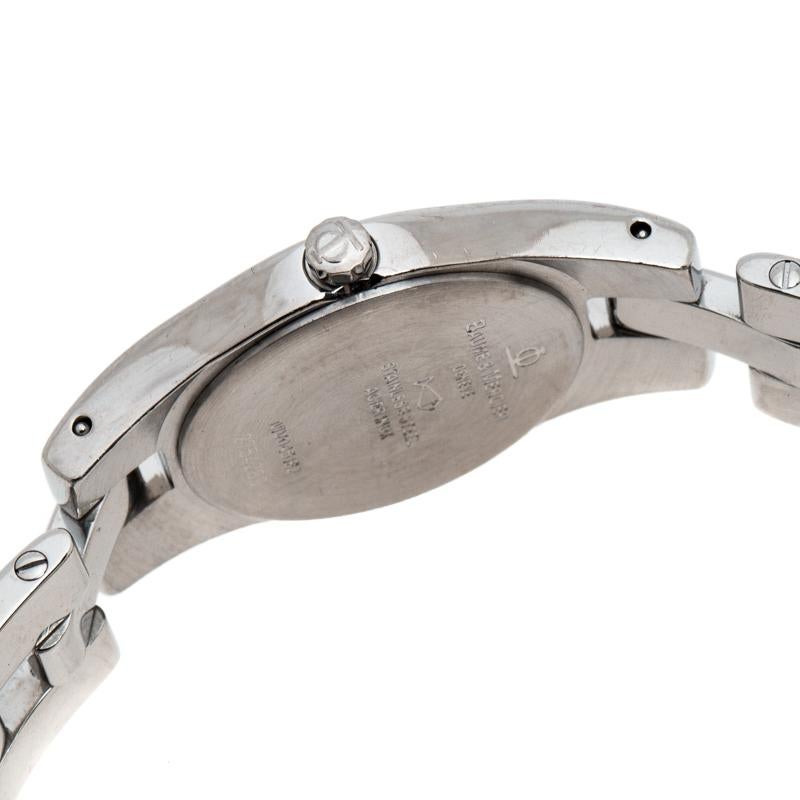 Baume & Mercier Navy Stainless Steel Linea MV045162 Women's Wristwatch 22MM 2