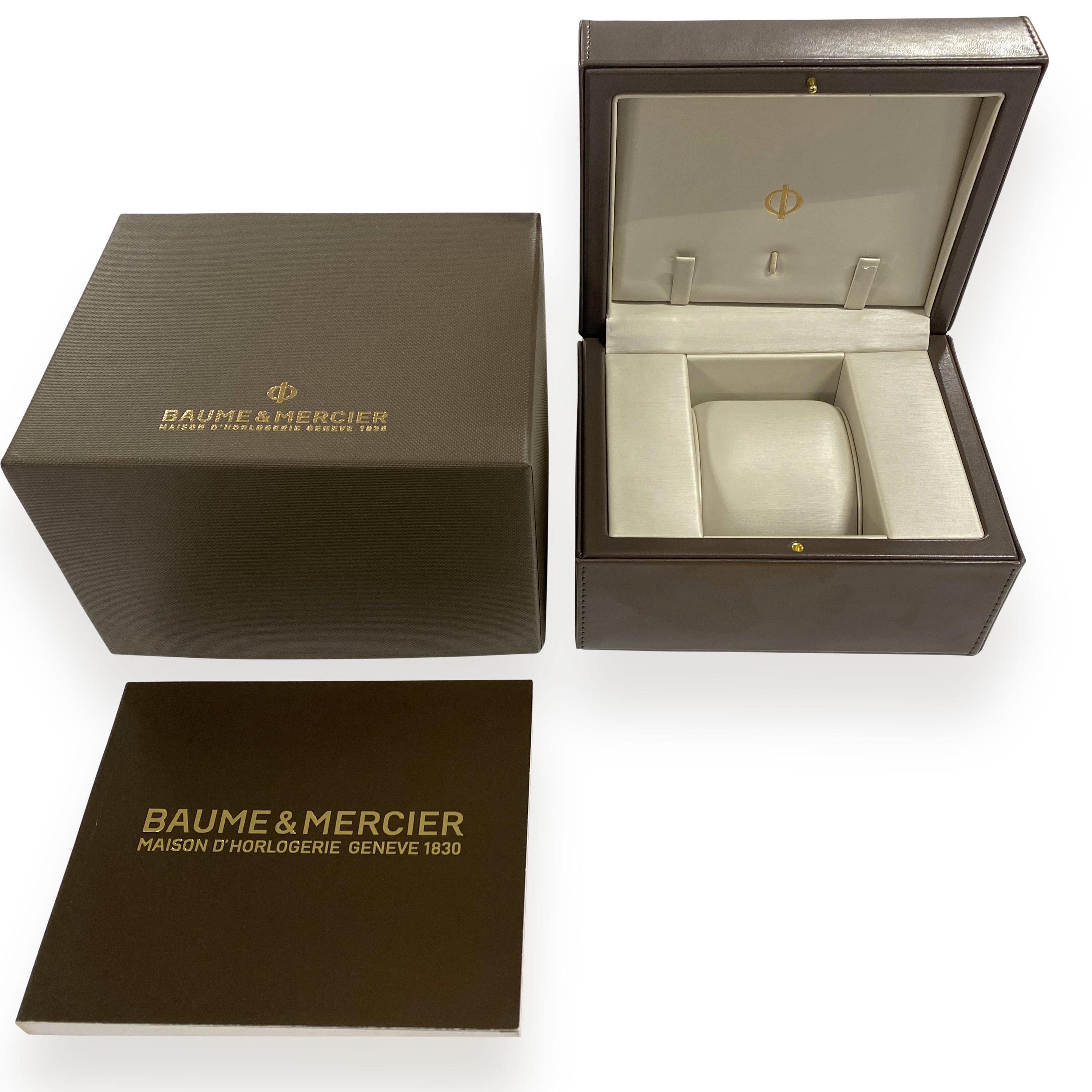 Baume & Mercier Promesse MOA10158 Women's Watch in Stainless Steel In Excellent Condition In New York, NY