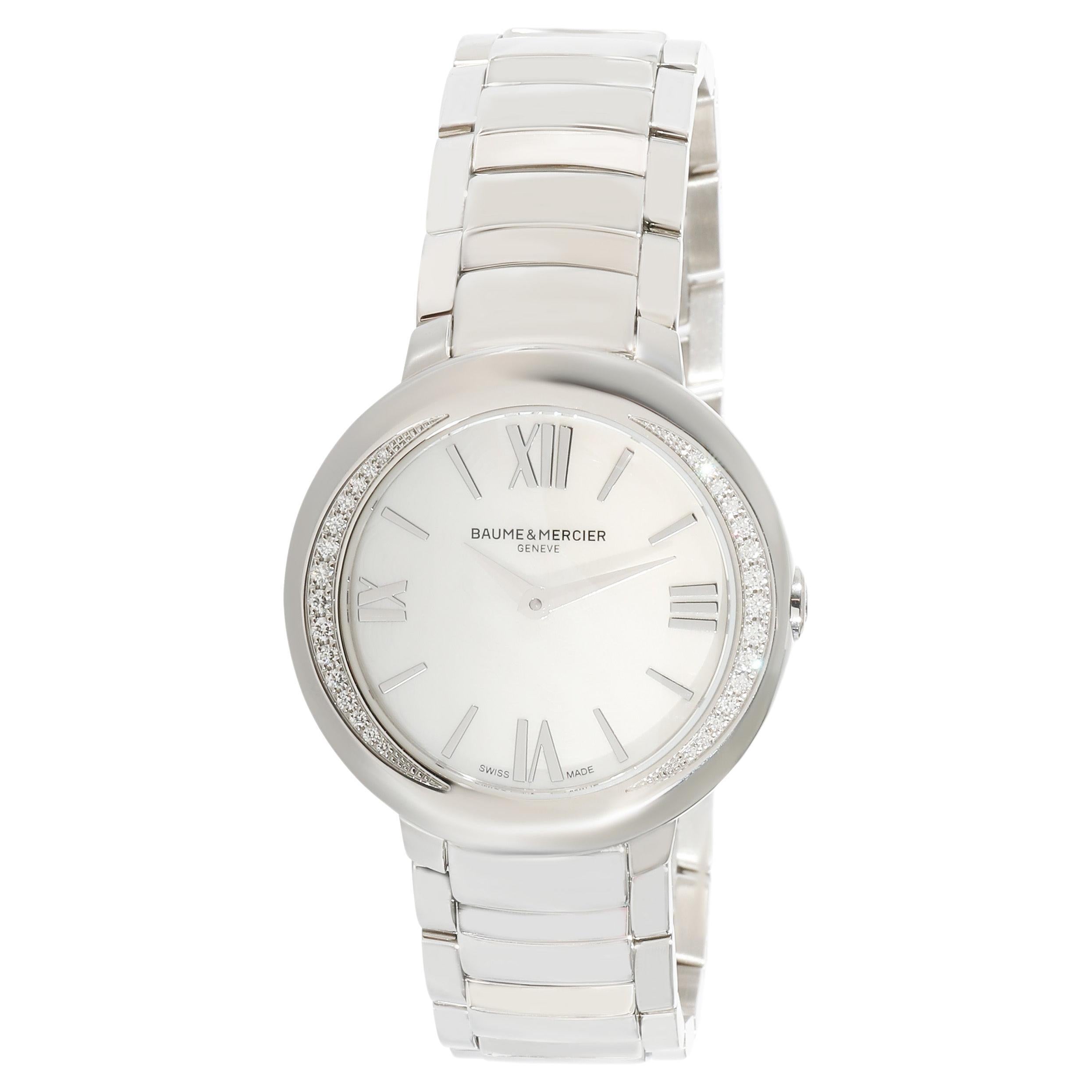 Baume & Mercier Promesse MOA10160 Women's Watch in  Stainless Steel For Sale