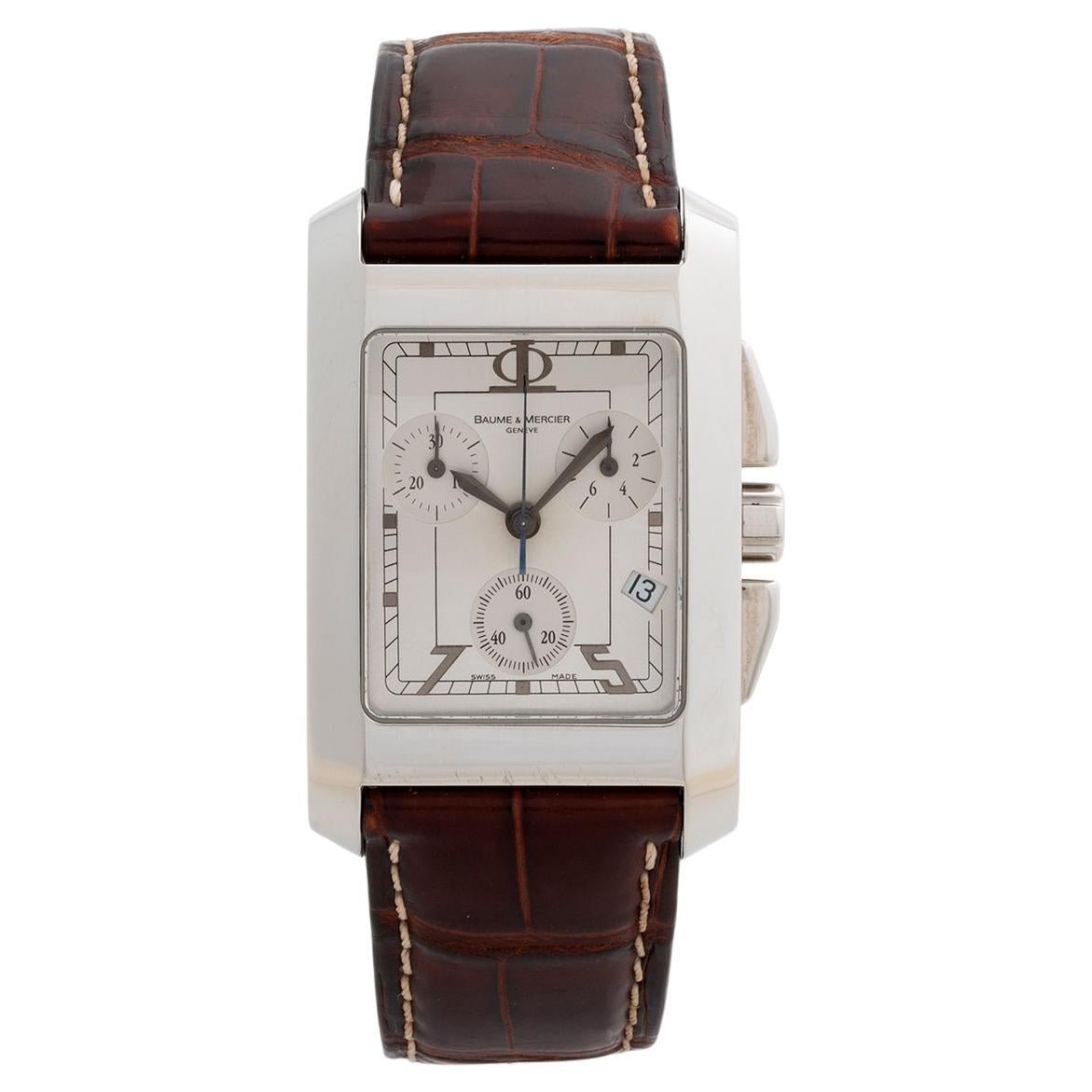 Cronógrafo de cuarzo Baume
Mercier ref 65448, acero inoxidable, B&P
s, 2007