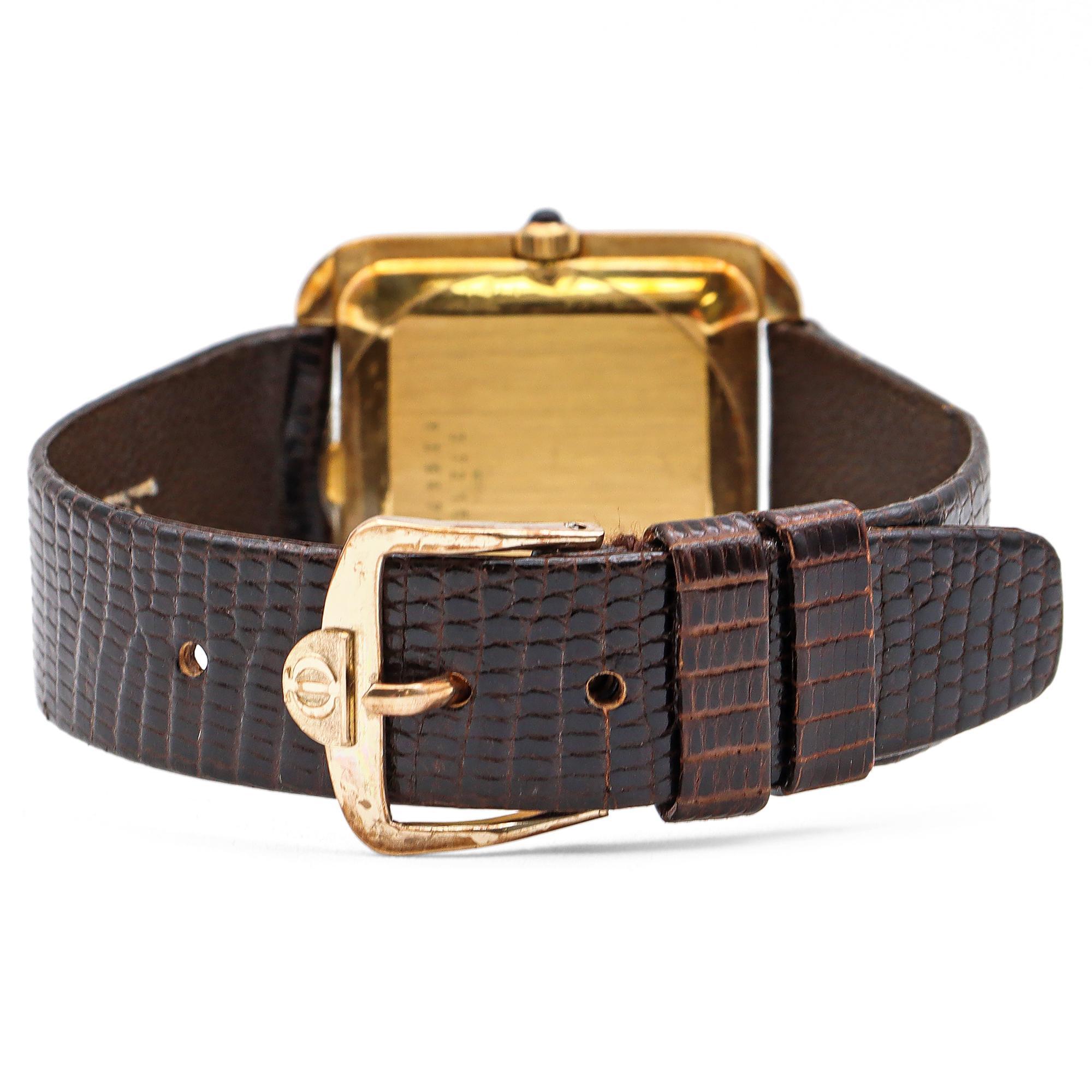 Baume & Mercier Ref. 37215 18K Gelbgold Herren Handaufzugsuhr 2