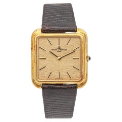 Baume & Mercier Ref. 37215 18K Yellow Gold Men's Hand Wind Watch
