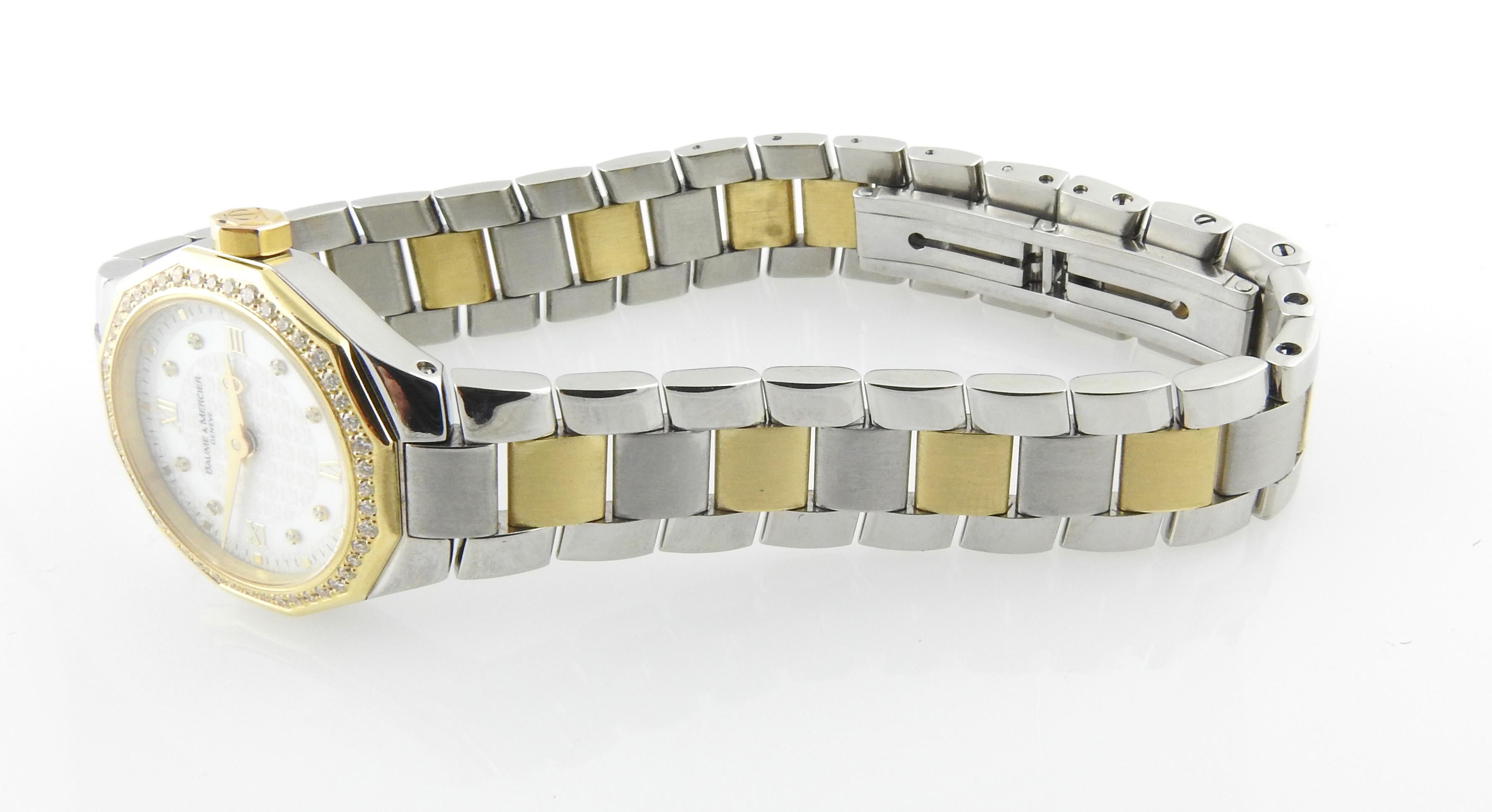 montre baume et mercier femme