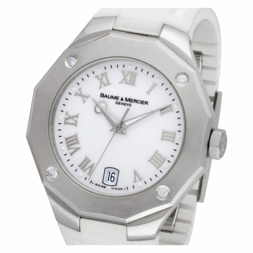 Baume & Mercier Riviera 65575, White Dial, Certified and Warranty 1