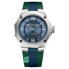 Baume & Mercier Riviera Rubber Strap Men's Watch 10688