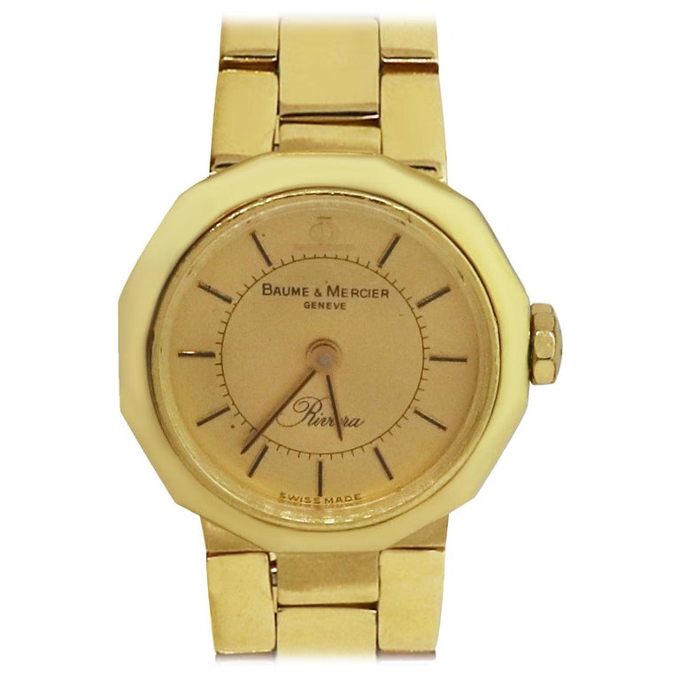 Baume and Mercier Riviera Watch For Sale at 1stDibs riviera watches
