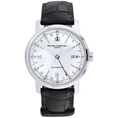 Baume & Mercier stainless steel Classima Automatic Wristwatch