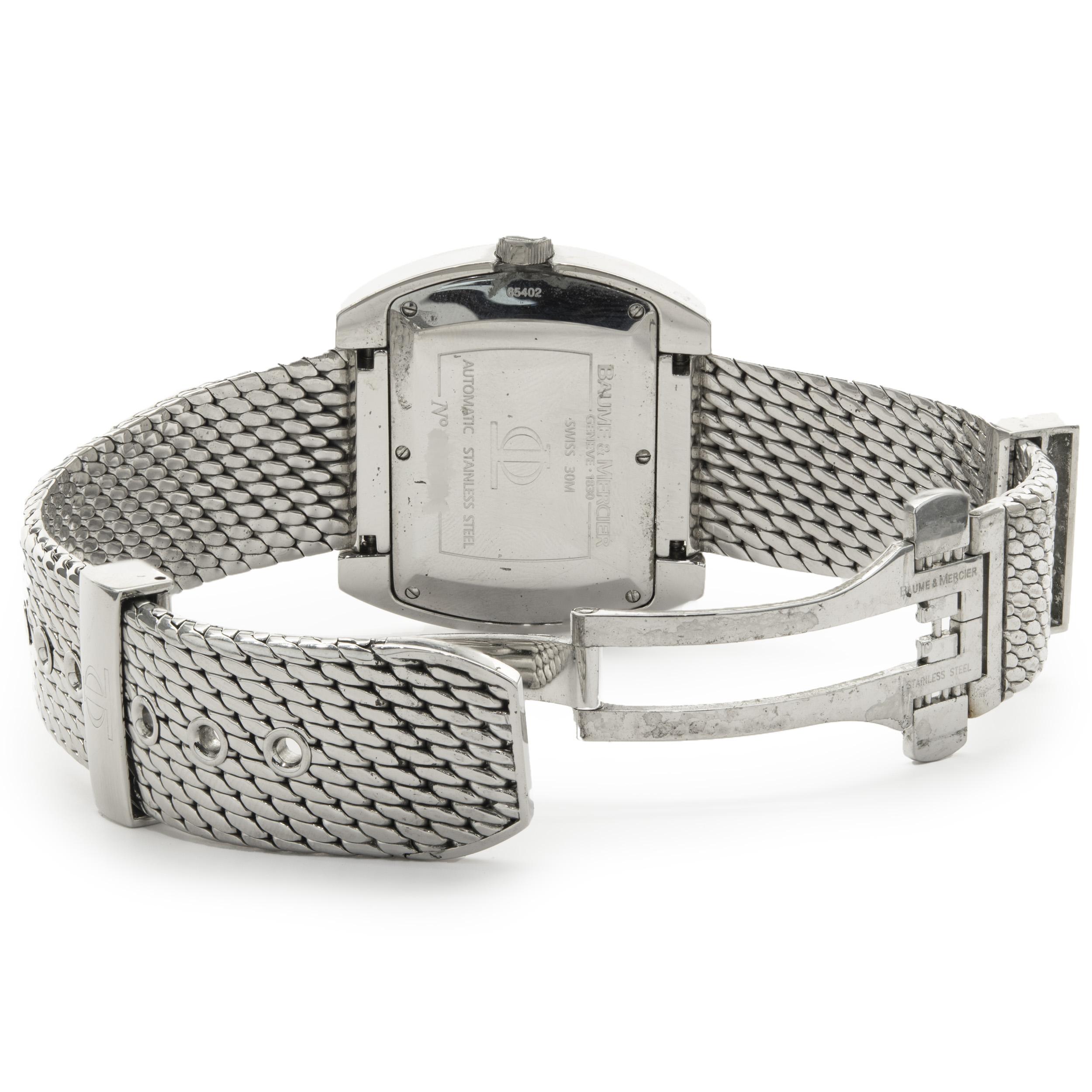 Hampton City aus Edelstahl von Baume & Mercier Herren