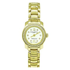 Baume & Mercier Tiffany & Co Diamond Gold Lady's Watch