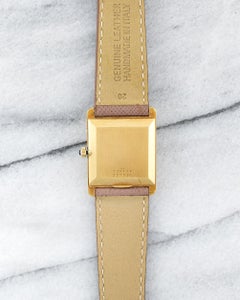 Baume & Mercier Tiger Eye Dial Watch in 18K yellow gold, 1970s