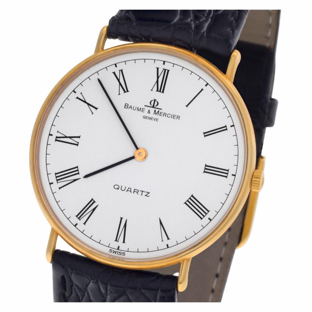 Baume & Mercier Ultra Thin 95141, White Dial, Certified 2
