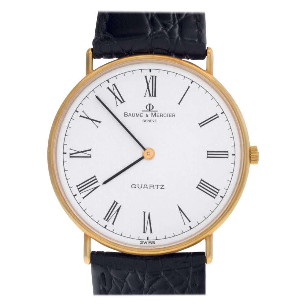Baume & Mercier Ultra Thin 95141, White Dial, Certified