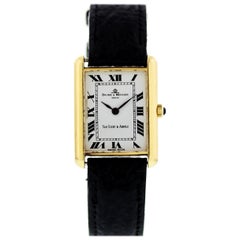Baume & Mercier Van Cleef & Arpels Montre en or jaune 18 carats 37077
