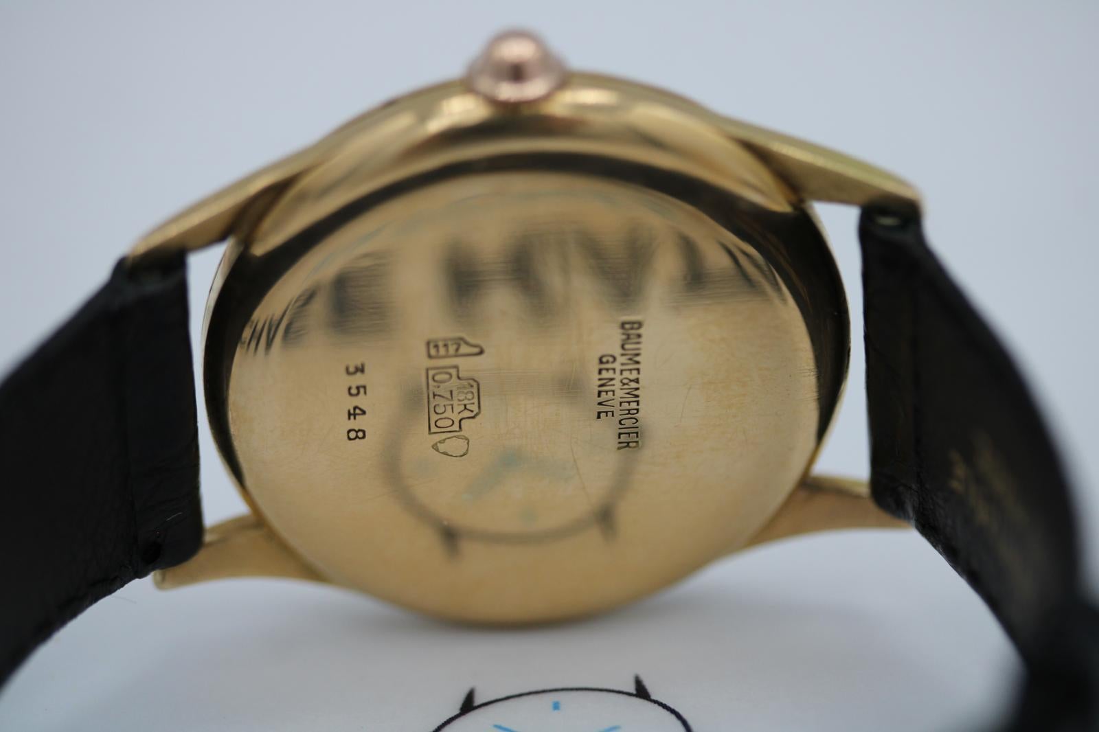 Baume & Mercier - Vintage 1950s - Or jaune 18ct Pour hommes en vente