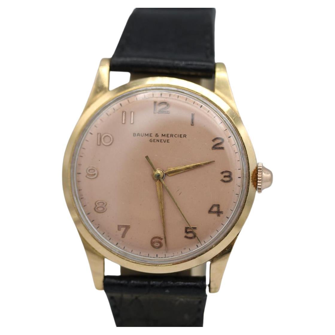 Baume & Mercier - Vintage 1950s - Or jaune 18ct en vente