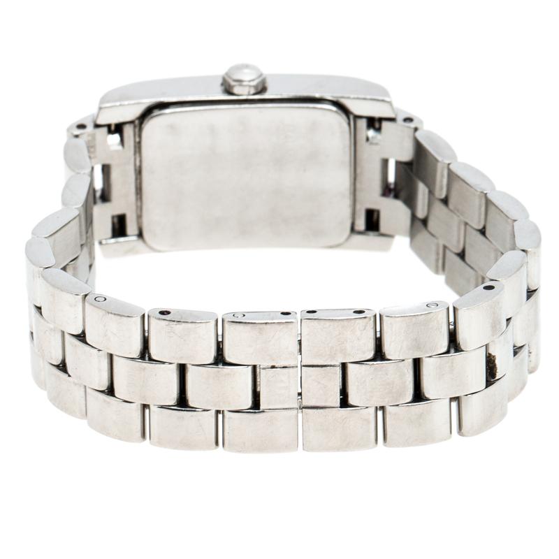Baume & Mercier Hampton MV045139 Damenarmbanduhr aus weißem Edelstahl 20MM 1