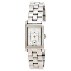 Baume & Mercier White Stainless Steel Hampton MV045139 Women's Wristwatch 20MM