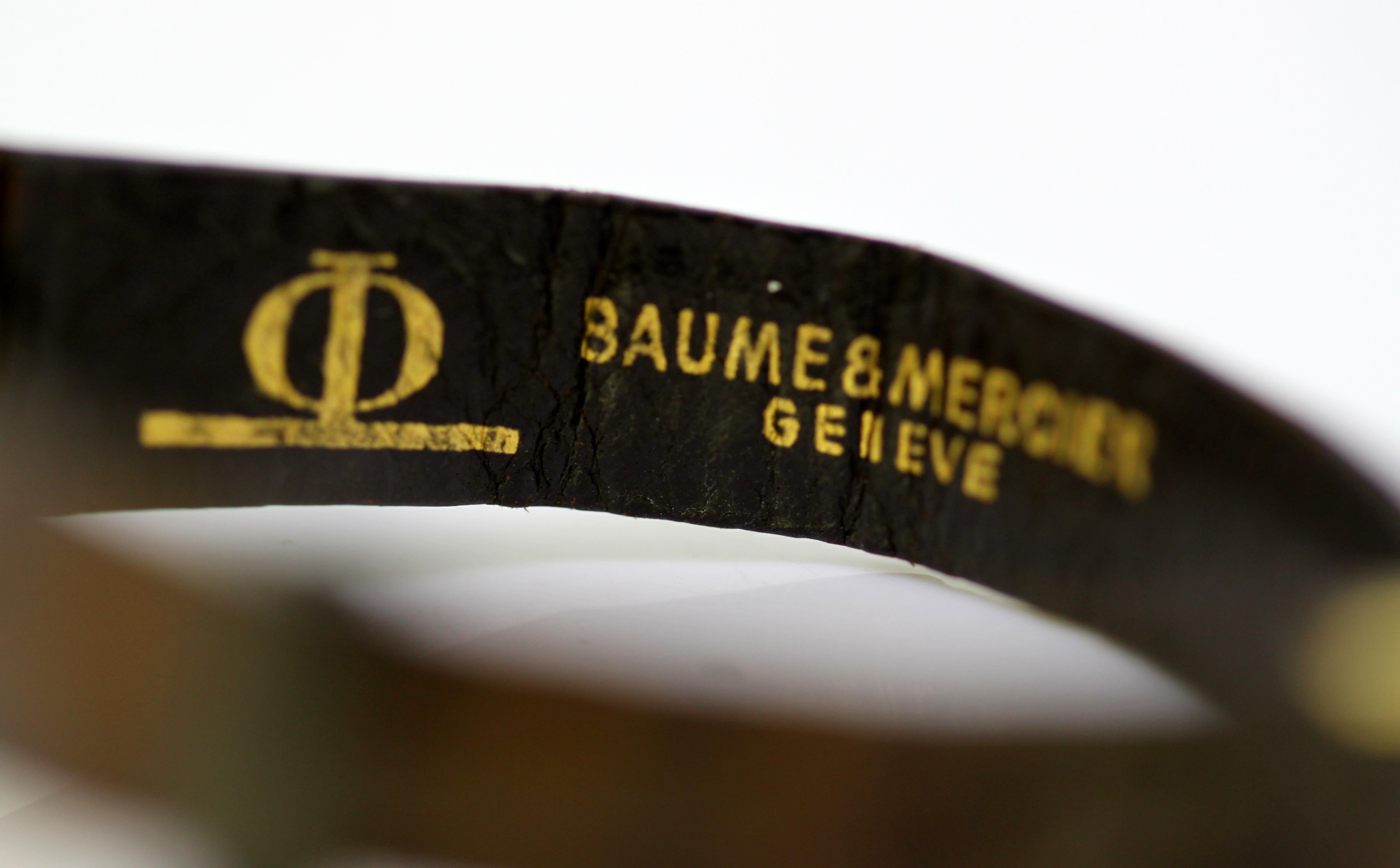 Baume & Mercier Armbanduhr - 18k Gold & Tigerauge - 464325 - Frauen - 1990-1999 6
