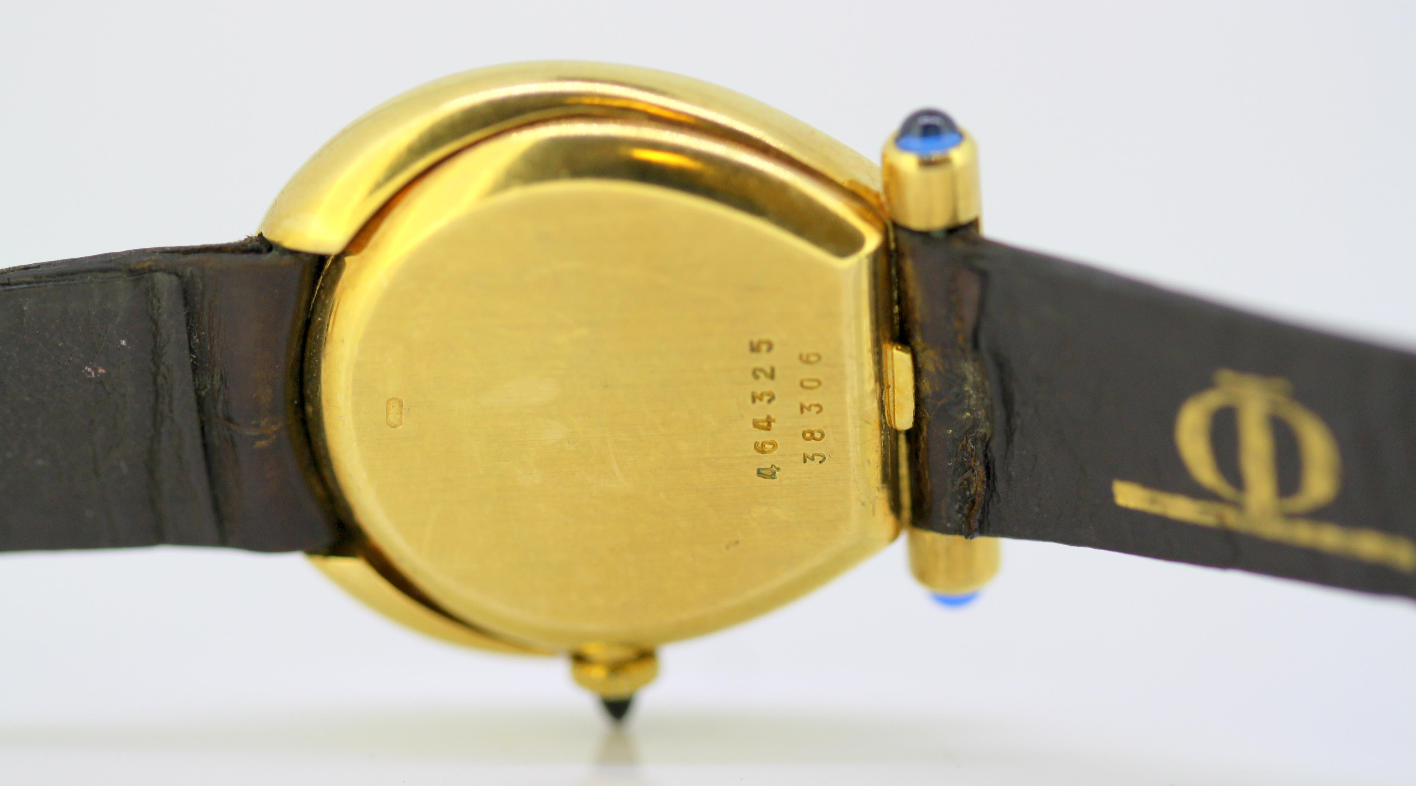Baume & Mercier Armbanduhr - 18k Gold & Tigerauge - 464325 - Frauen - 1990-1999 7