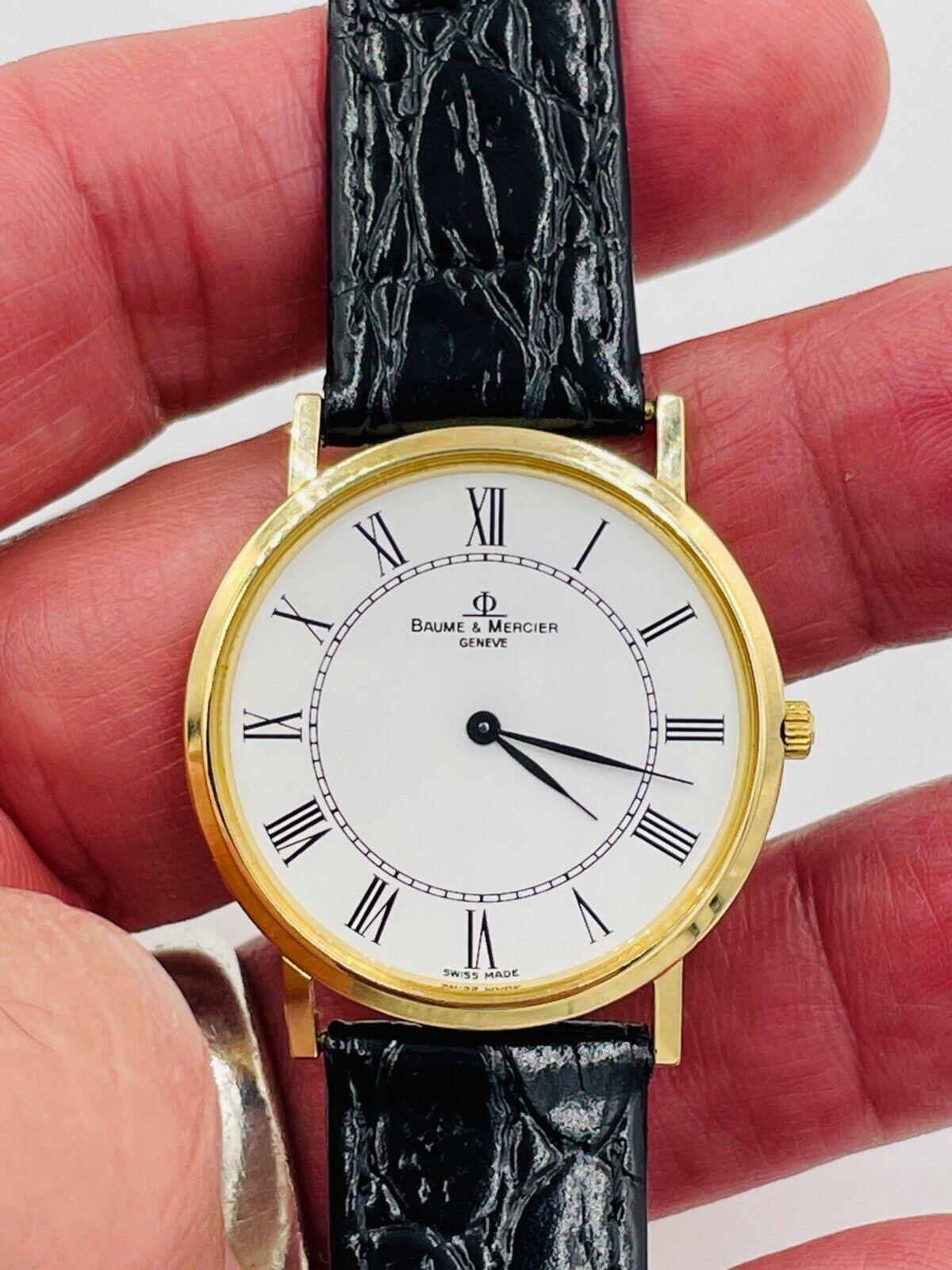 Baume & Mercier Yellow Gold Wristwatch  2