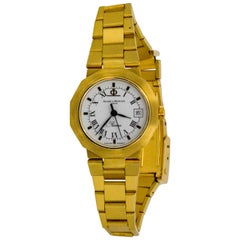 Retro Baume & Mercier Yellow Gold Wristwatch Ref 83210