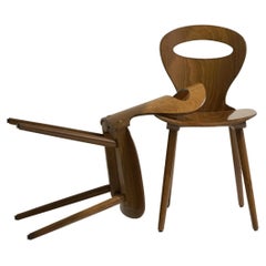 Rustikale Stühle von Baummann