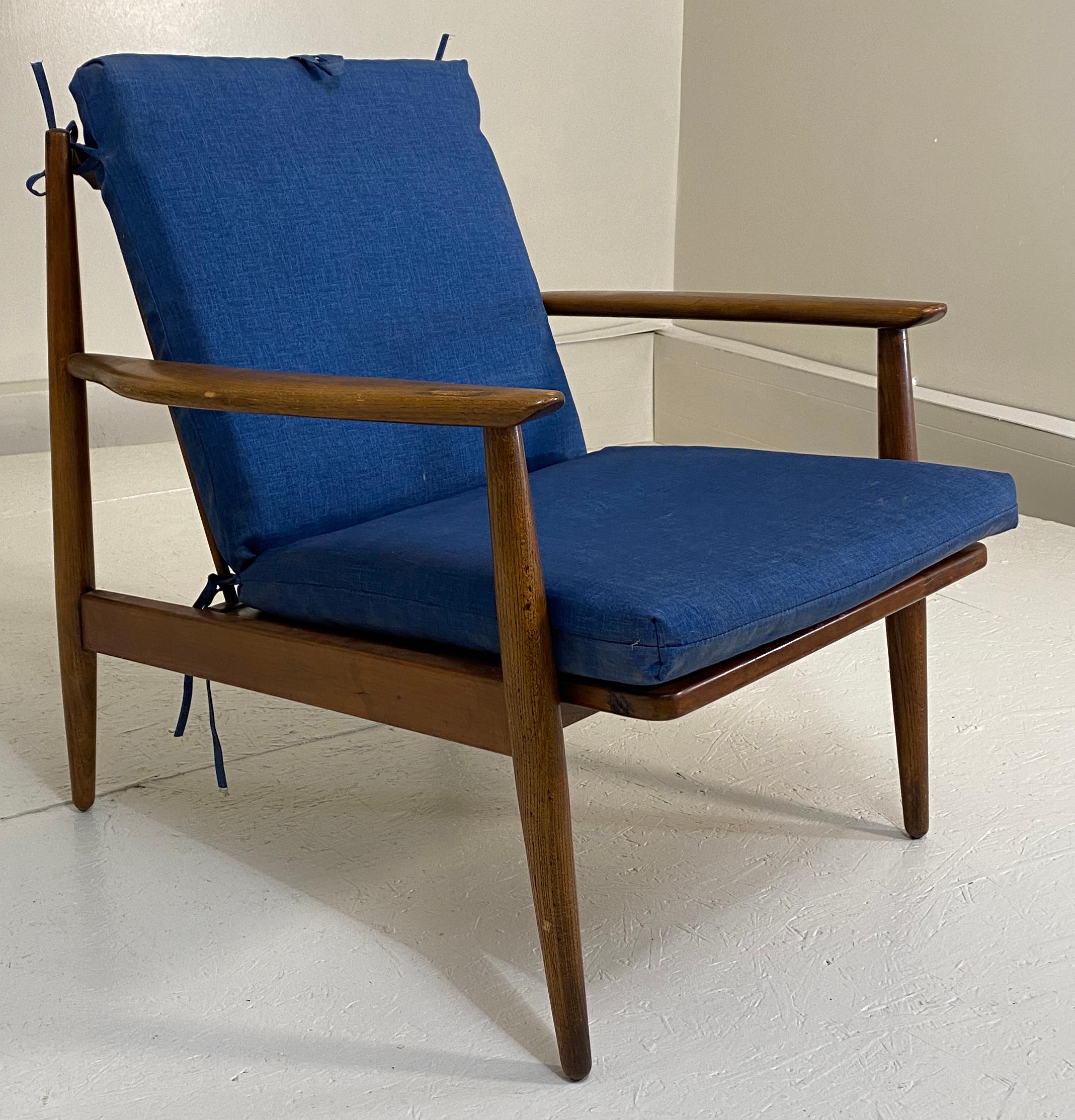 Baumritter Danish Style Lounge Chair For Sale 1
