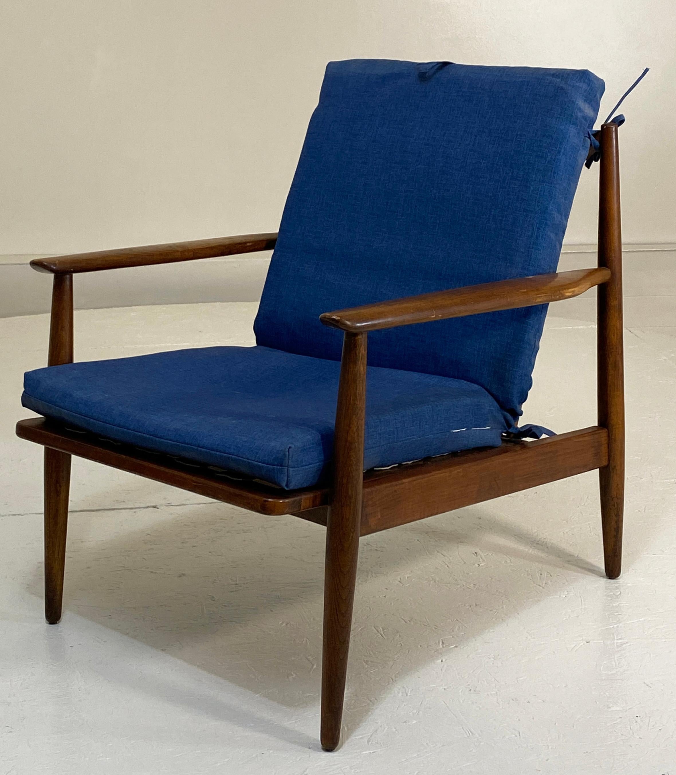 Mid-Century Modern Fauteuil de salon danois Baumritter en vente