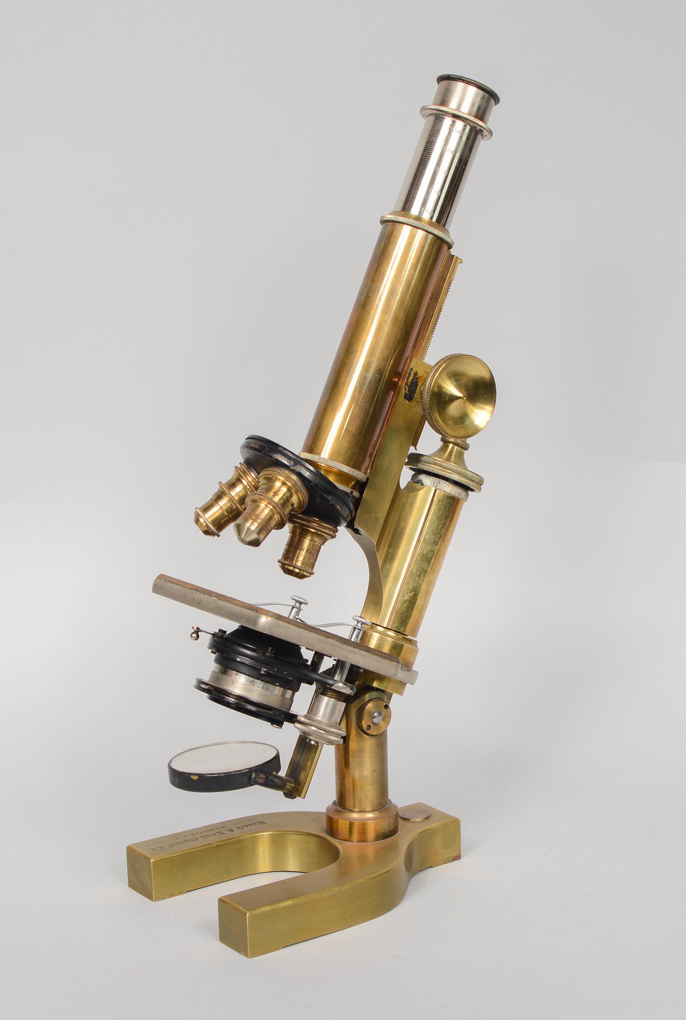 bausch and lomb antique microscope