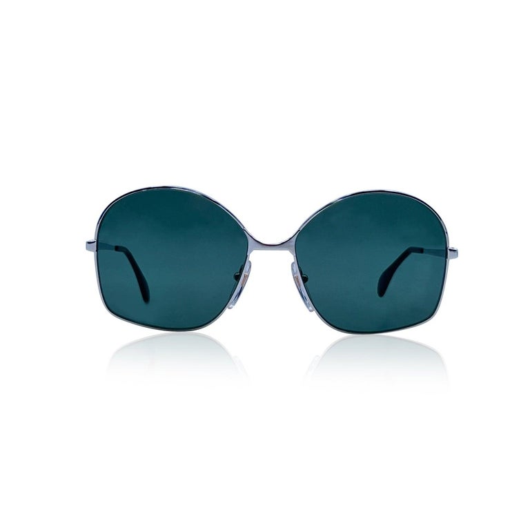 Bausch and Lomb Vintage 70s Mint Unisex White Gold Sunglasses Mod. 516 ...