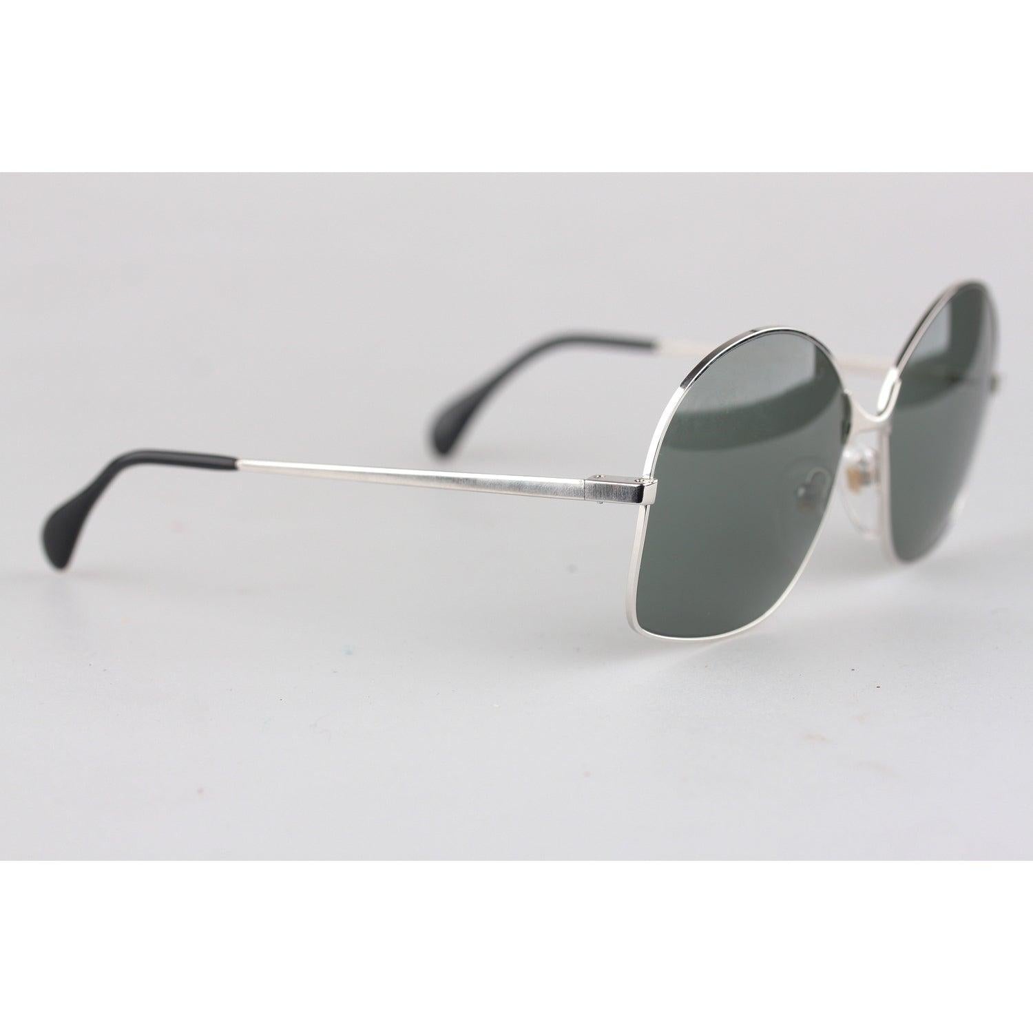 Grigio Bausch & Lomb Vintage Silver 1/20 10K GF White Gold Occhiali da sole 516 in vendita
