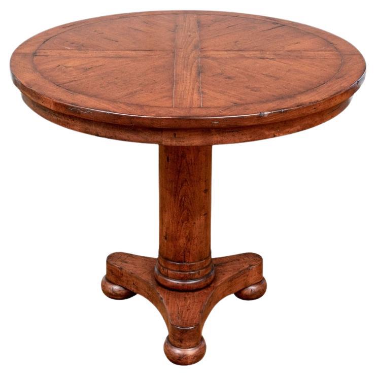 Bausman Attributed Round Center or Games Table  For Sale