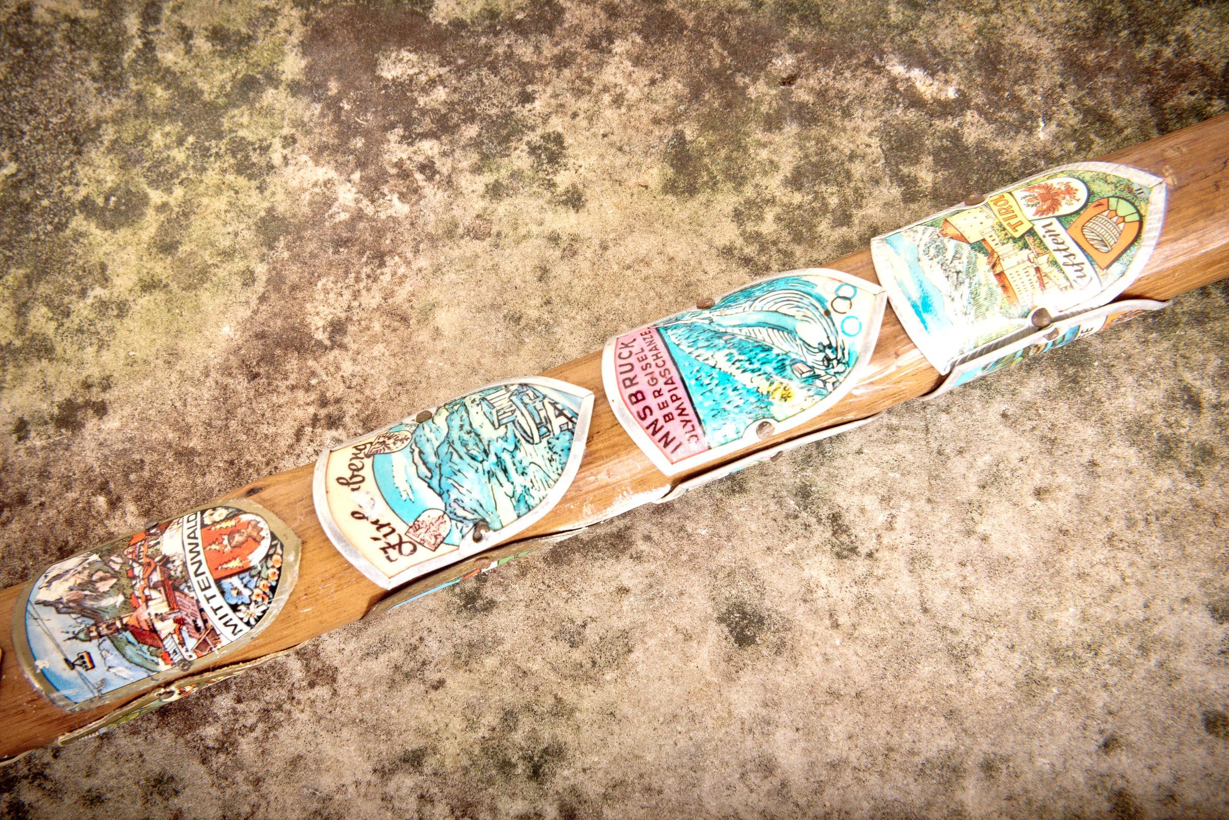 Bavarian Badges Walking Stick 1