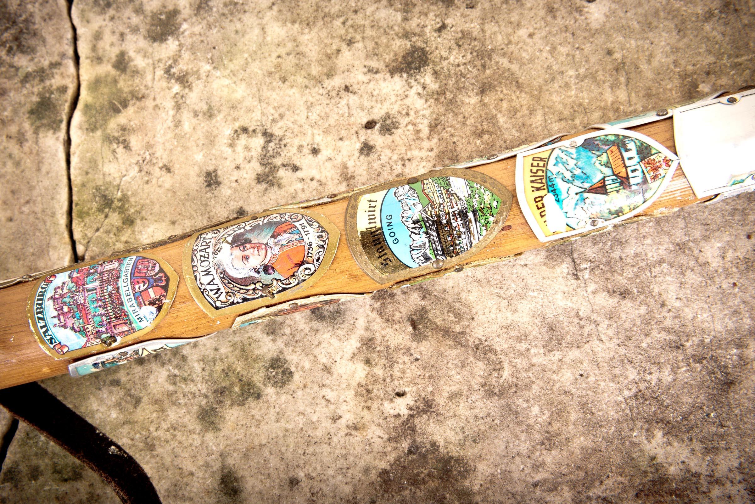 Bavarian Badges Walking Stick 2