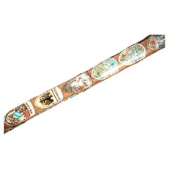 Retro Bavarian Badges Walking Stick