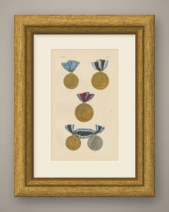 Bavarian Medals, Maximilian Joseph and Ludwig, Bravery Medal, Plate XIII, 1844