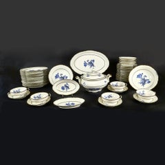 Bavarian Porcelain Dinnerware Set By Carl Schumann Factory 54 Pieces