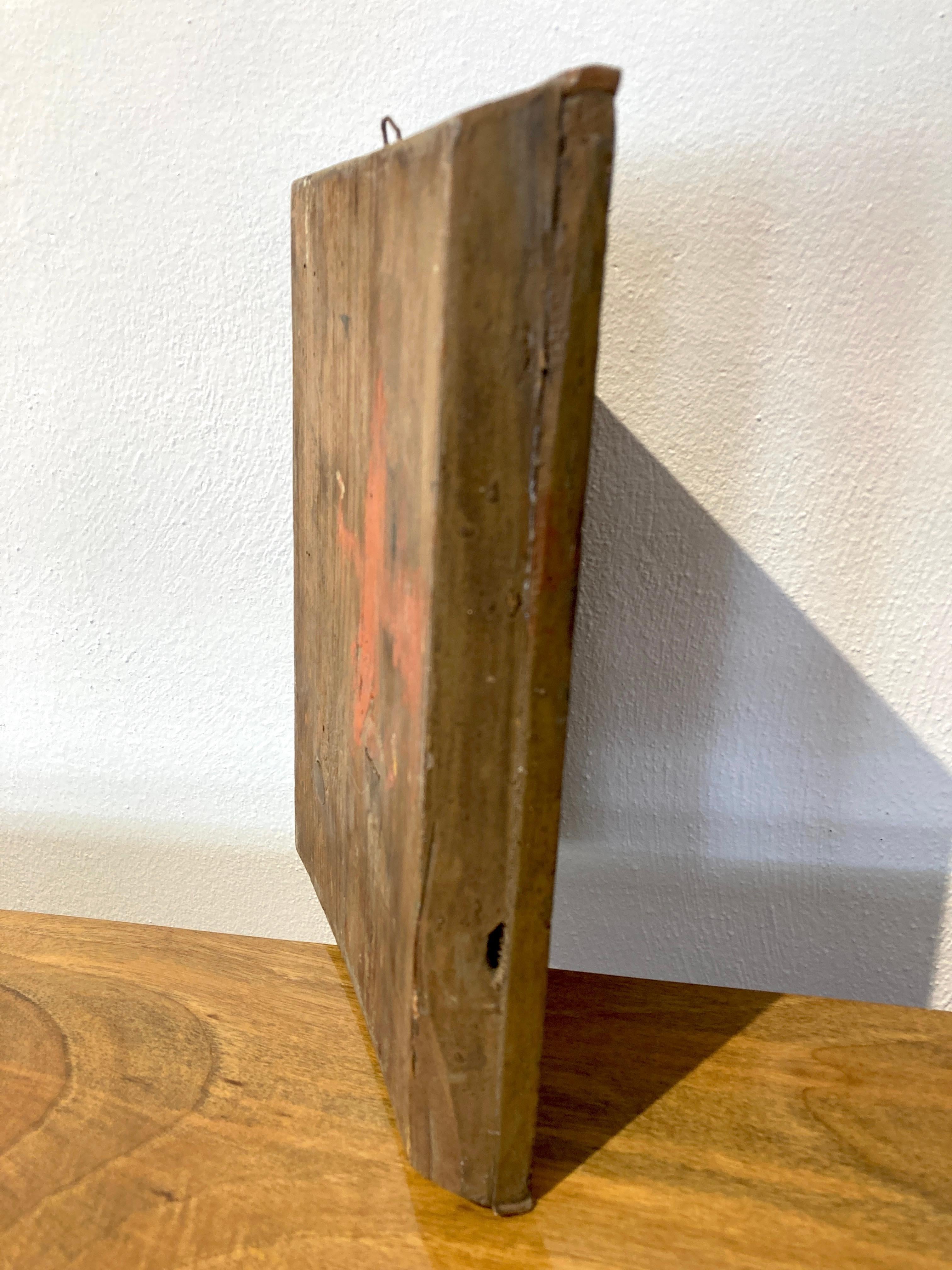 Bavarianische Votiv-Tisch des 19. Jahrhunderts (Holz) im Angebot