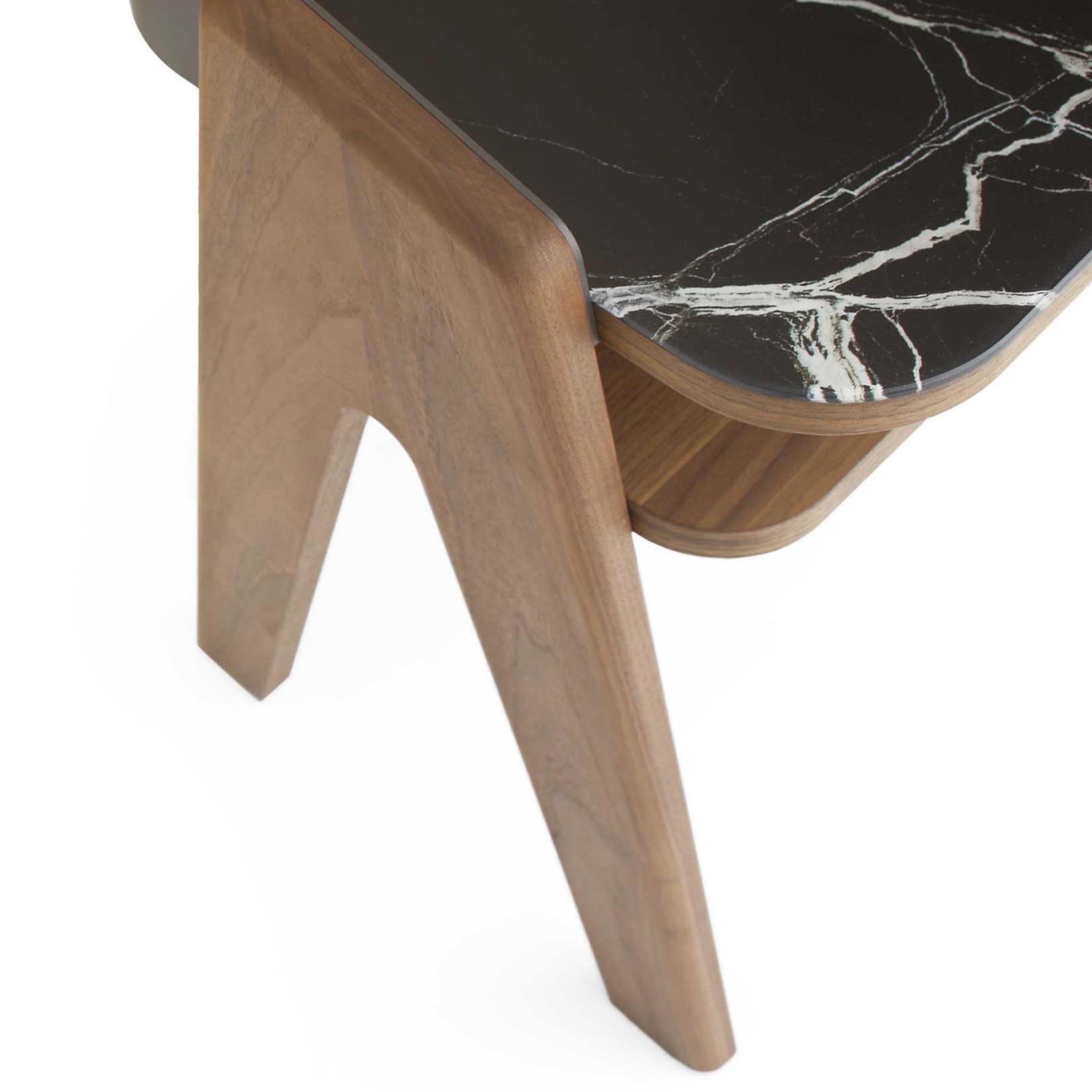 Bavero Breccia Imperiale Marble-Effect Nightstand In New Condition For Sale In Milan, IT