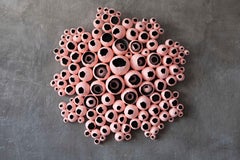 Bavovna L Sculptural Panel Lamp by Yalanzhi Objects