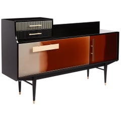 Baxter Bea Cabinet in Dark Stain & Natural-Oil Finished Rosewood by Draga