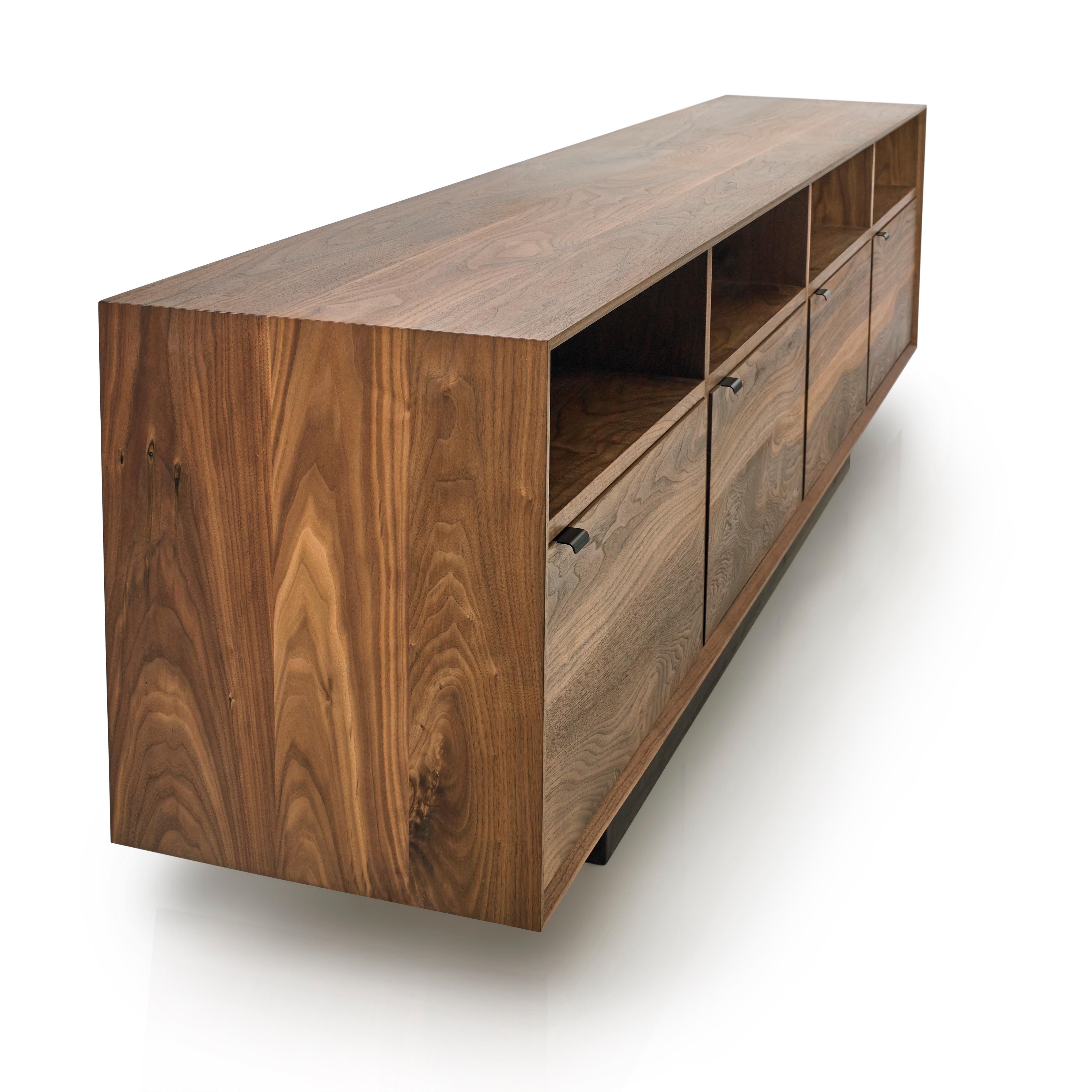 Baxter Credenza in Silver Grey Oak by Autonomous Furniture For Sale 6