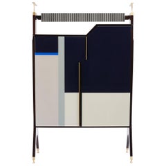 baxter rosewood Baxter Jonas Cabinet in Rosewood with Geometric Facade by Draga
Aurel