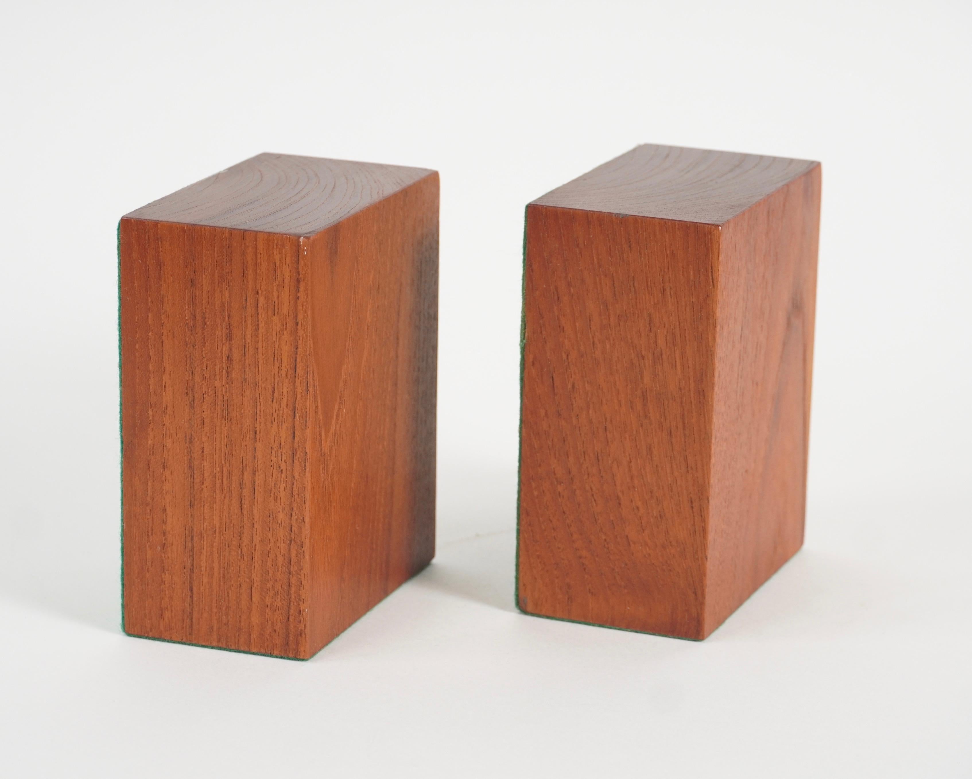 Hand-Crafted Bay Area Wood Worker Bob Stocksdale Studio Bookends