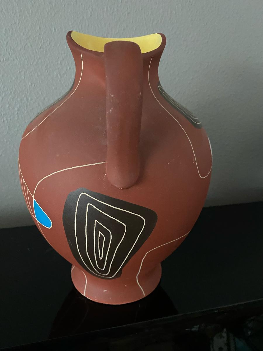 Mid-Century Modern Vase Bay 'Brasil' de Bodo Mans  en vente