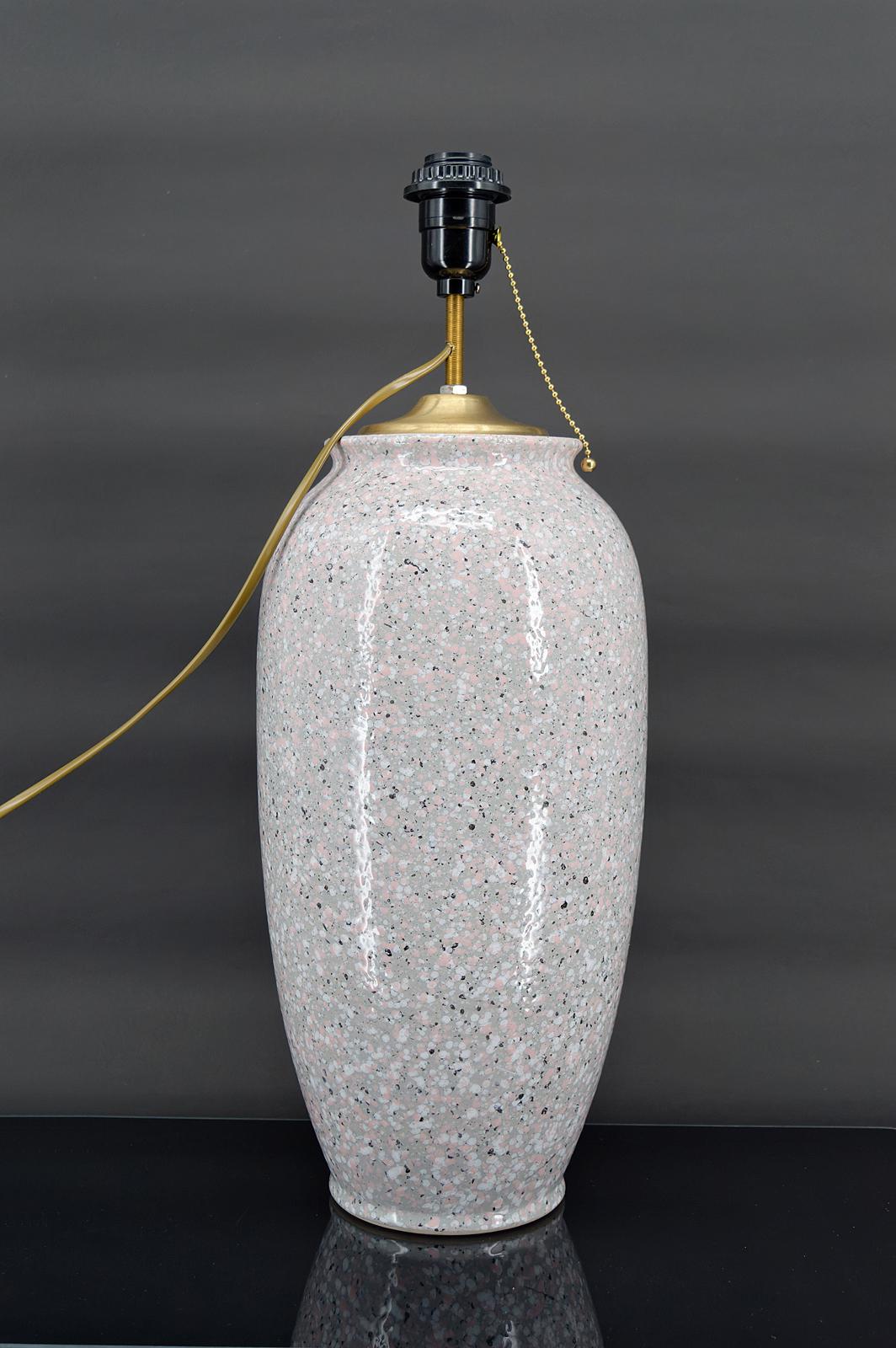 Bay Keramik Lampe, W-Deutschland, Mitte des Jahrhunderts Modern, CIRCA 1960 (Moderne der Mitte des Jahrhunderts) im Angebot