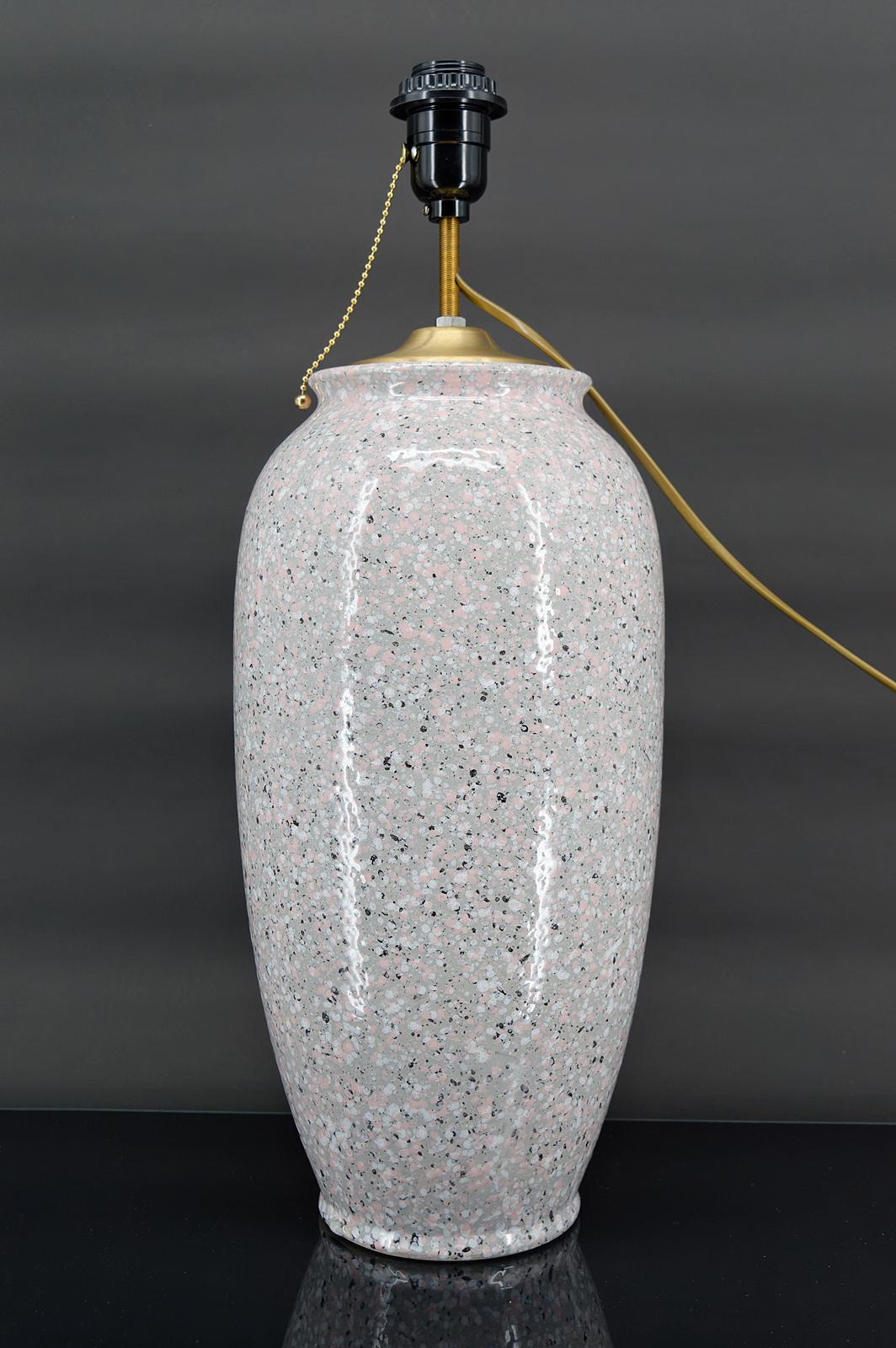 Bay Keramik Lampe, W-Deutschland, Mitte des Jahrhunderts Modern, CIRCA 1960 (Mitte des 20. Jahrhunderts) im Angebot