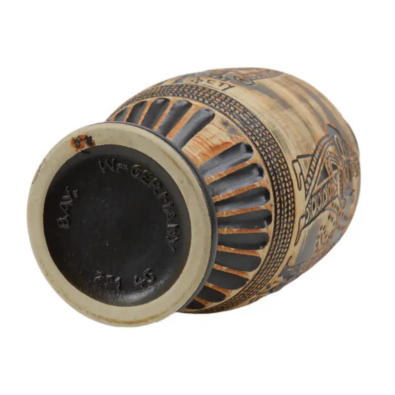 Bay Keramik Grand vase sumérien du milieu du siècle en vente 4