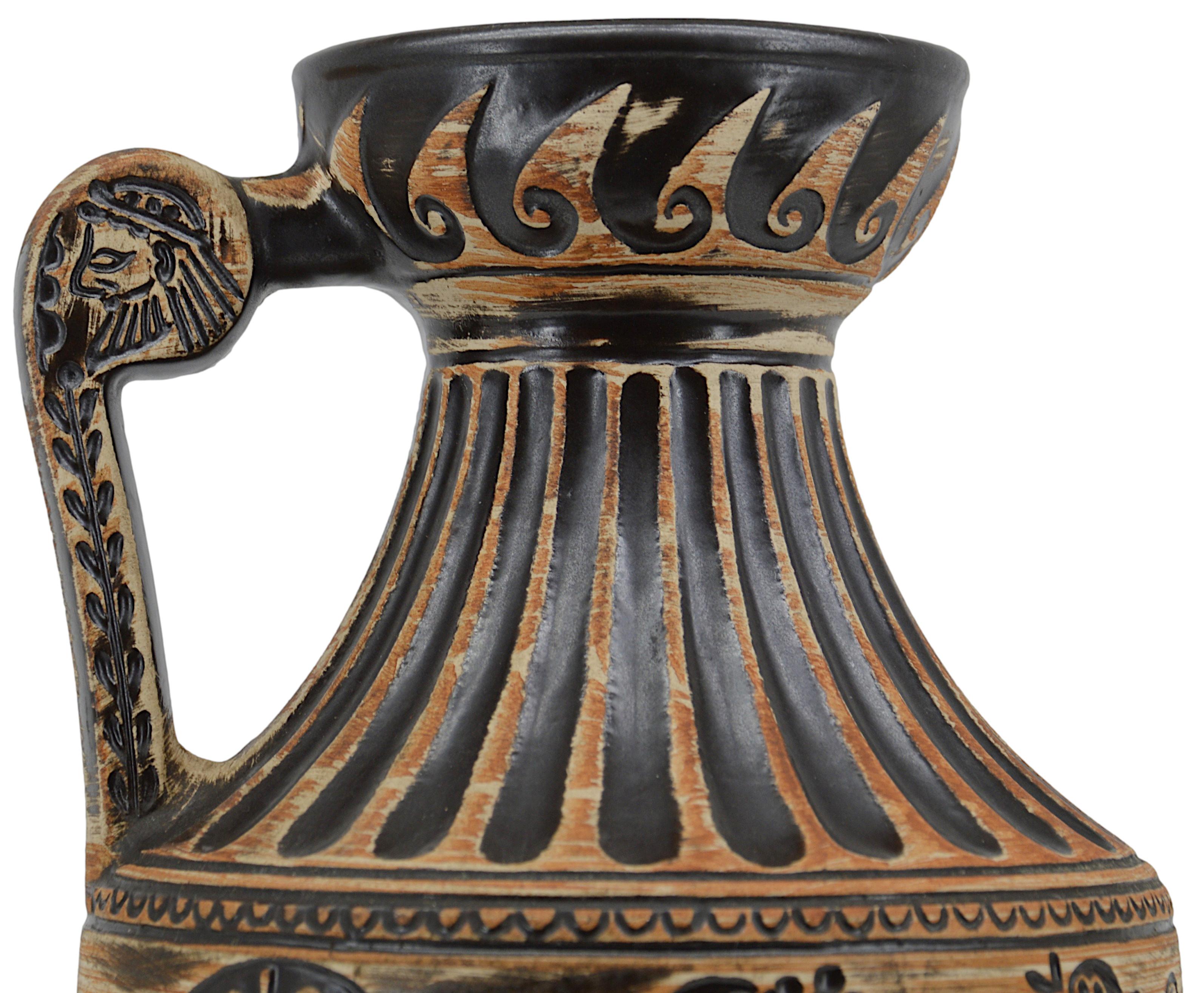 Bay Keramik Large Mid-Century Sumerian Vase For Sale 1